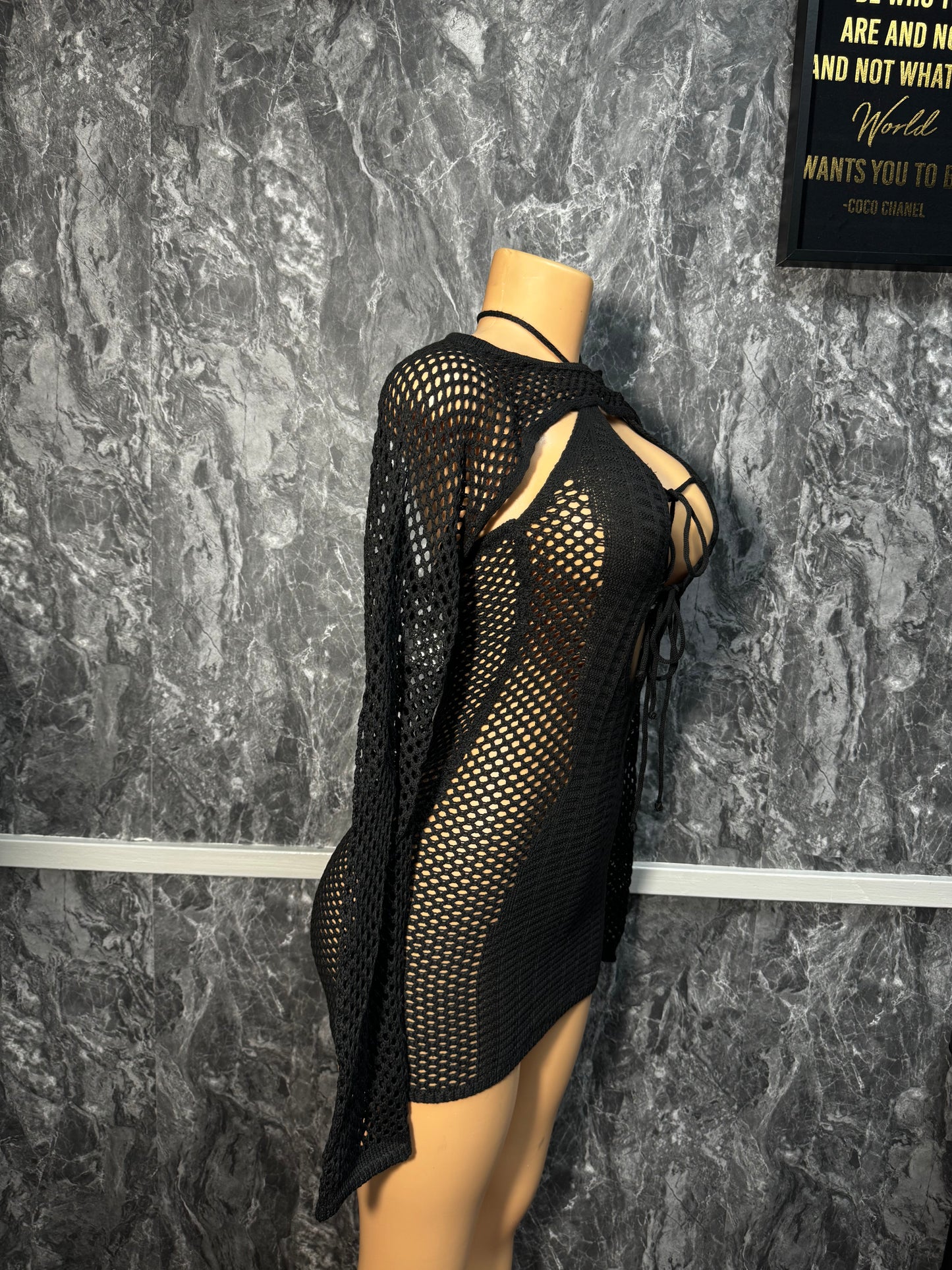 “Midnight Muse” Knitted Dress